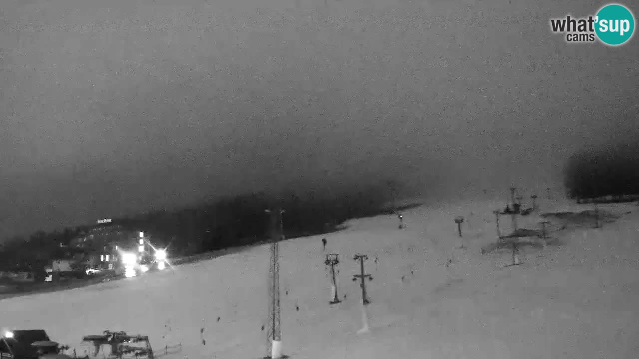 Webcam Kranjska Gora SKI – panoramica Piste centrali