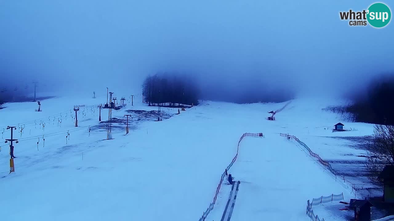 Webcam Kranjska Gora SKI – panoramica Piste centrali