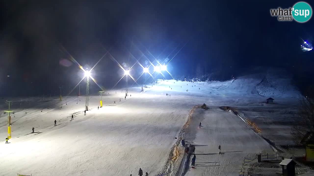 Webcam Kranjska Gora SKI resort | Bech, Kekec, Mojca ski