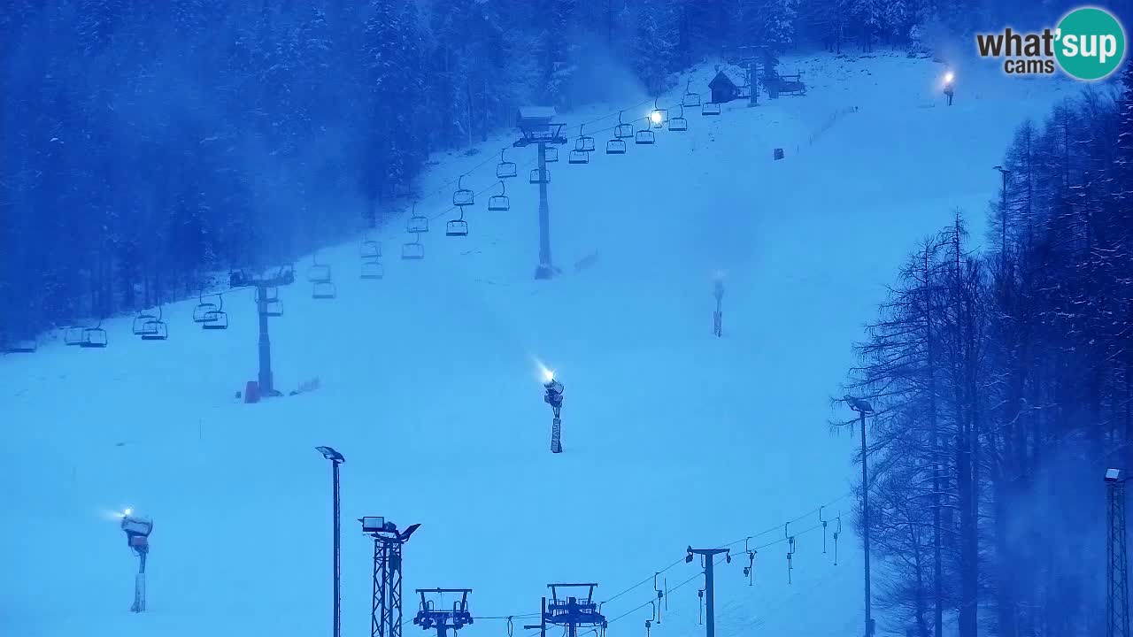 Webcam Station de ski Kranjska Gora – Slovénie