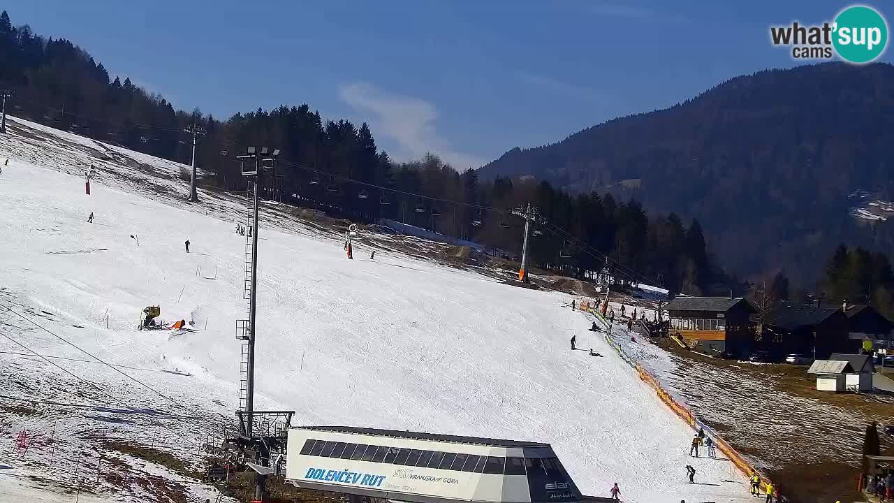 Webcam Kranjska Gora SKI – panoramica Piste centrali