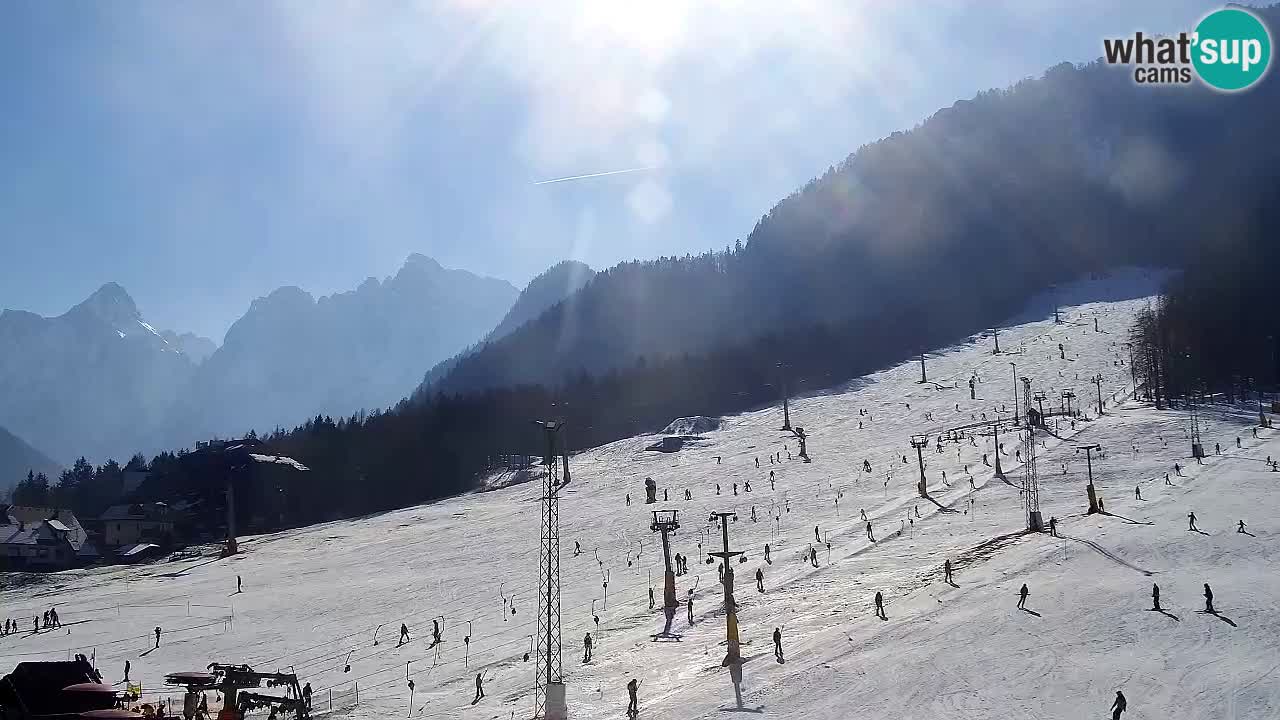 Web kamera Kranjska Gora Skijalište | Proge Mojca in Kekec