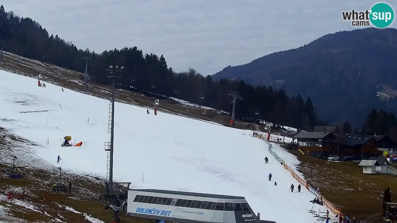 Webcam Kranjska Gora SKI – panoramica Piste centrali