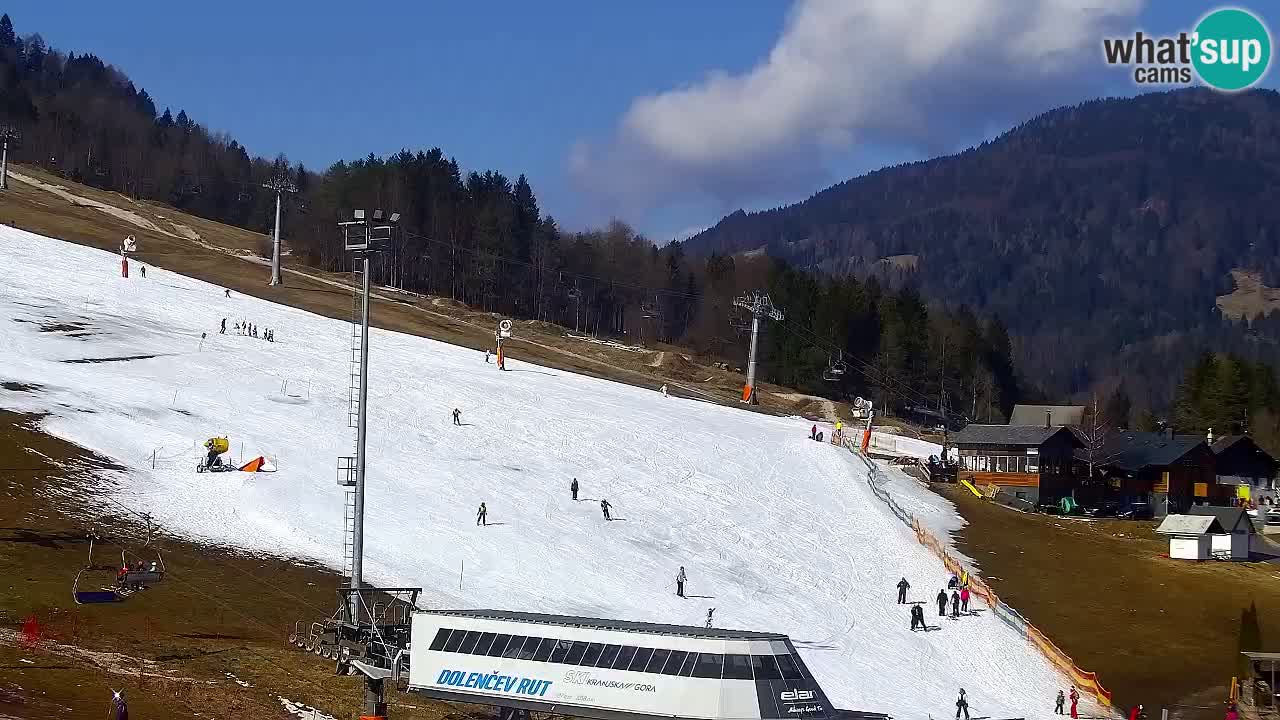 Webcam Kranjska Gora SKI – panoramica Piste centrali