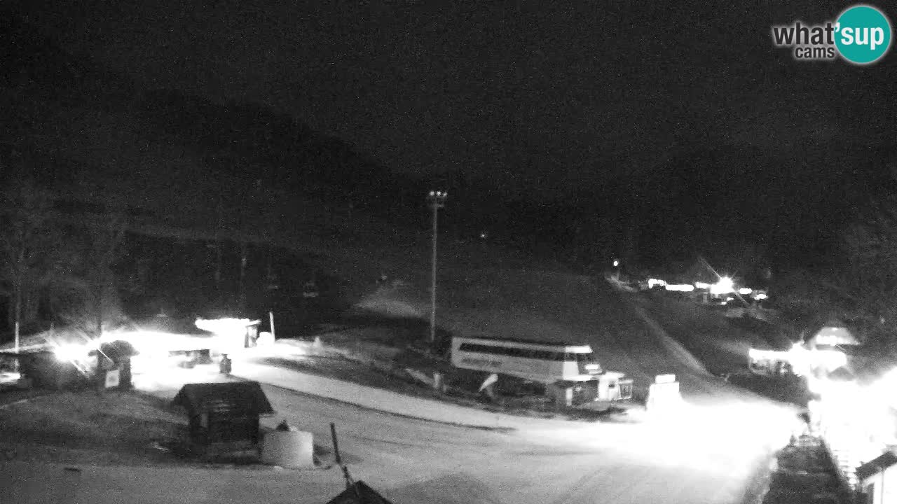 Webcam Kranjska Gora SKI – panoramica Piste centrali