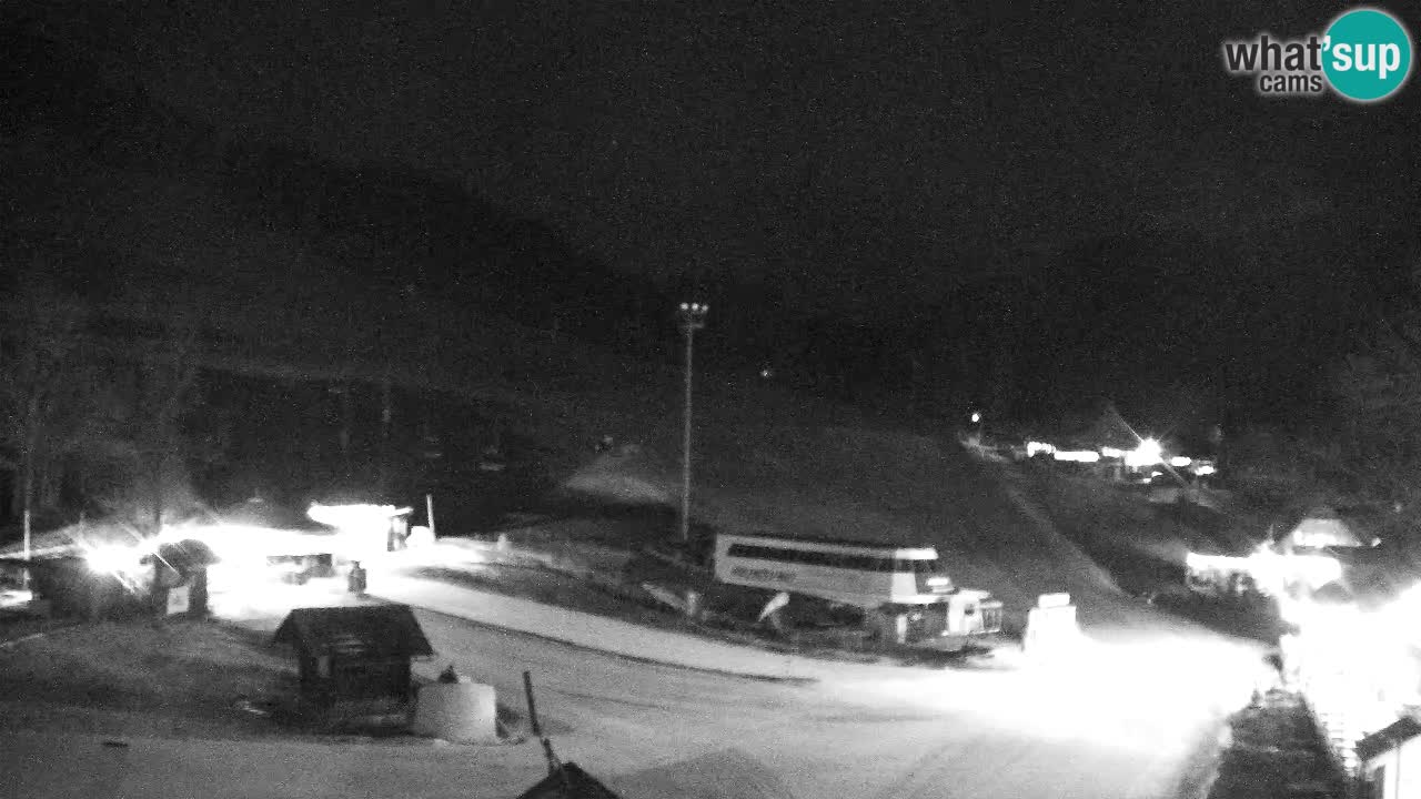 Webcam Kranjska Gora SKI – panoramica Piste centrali