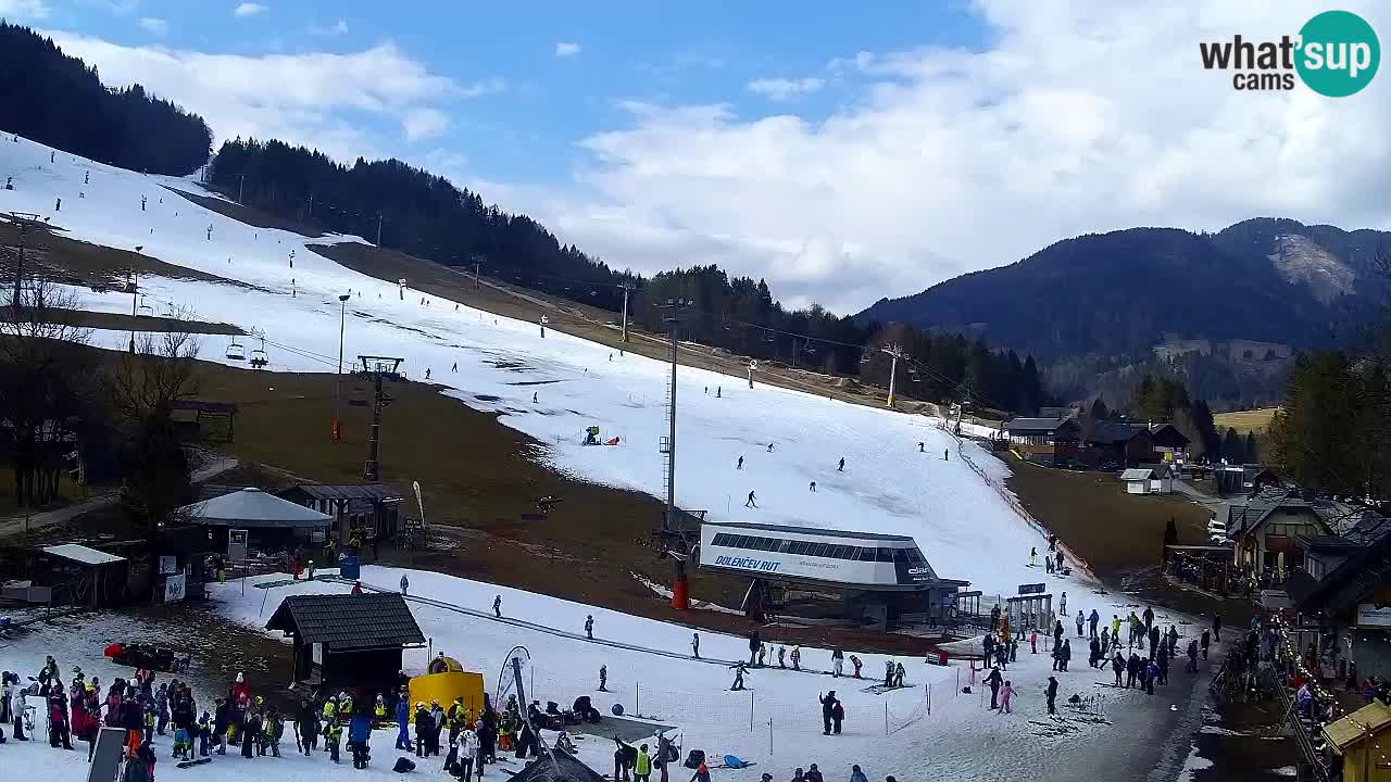 Webcam Kranjska Gora SKI – panoramica Piste centrali