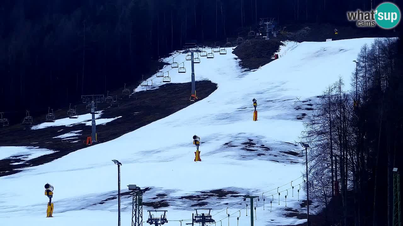 Web kamera Kranjska Gora Skijalište | Proge Mojca in Kekec