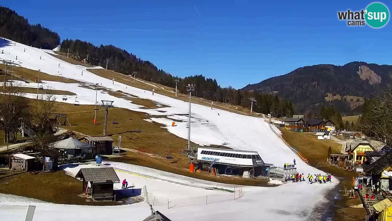 Webcam Kranjska Gora SKI – panoramica Piste centrali