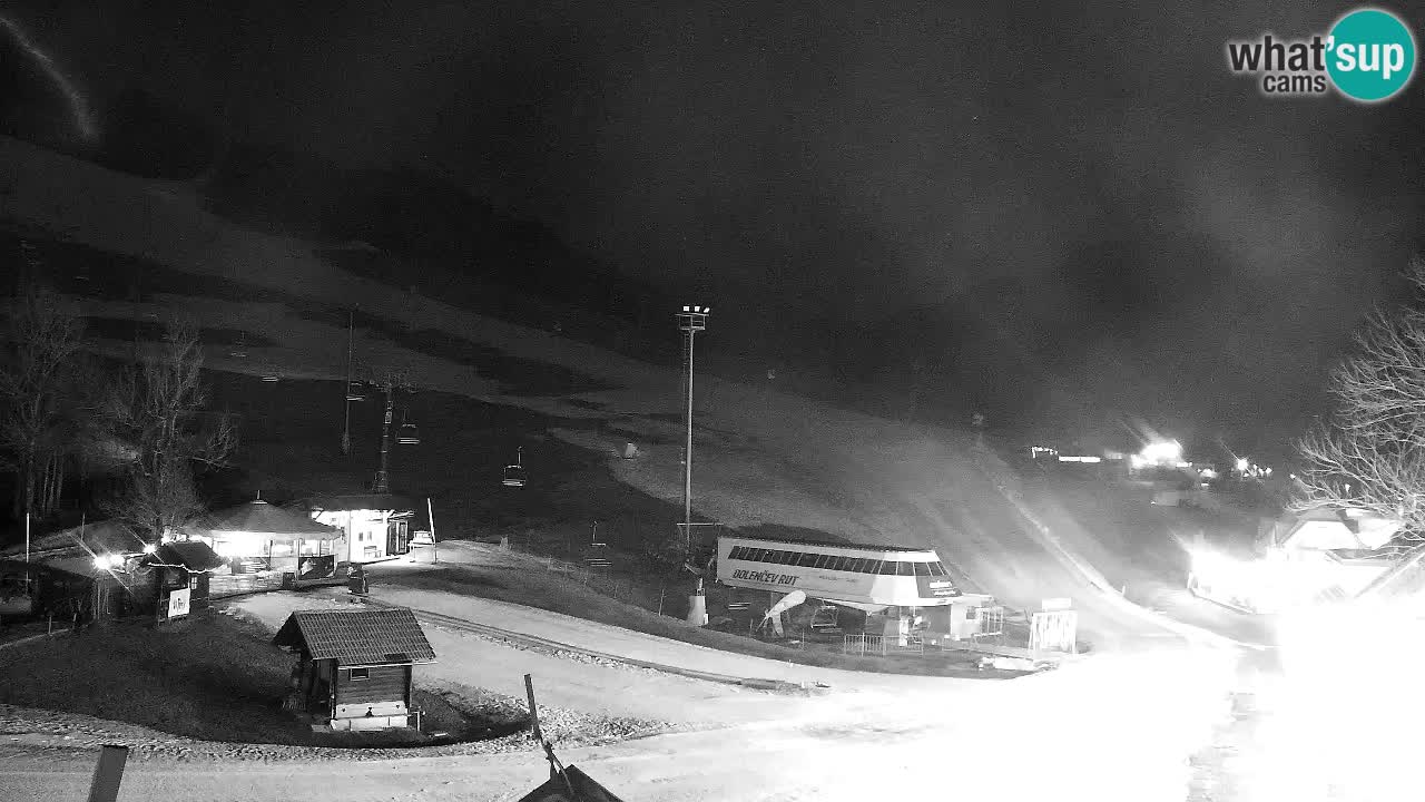 Webcam Kranjska Gora SKI – panoramica Piste centrali