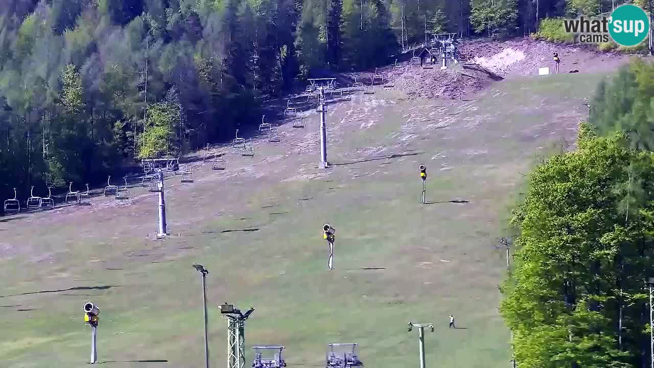 Webcam Kranjska Gora SKI resort | Bech, Kekec, Mojca ski