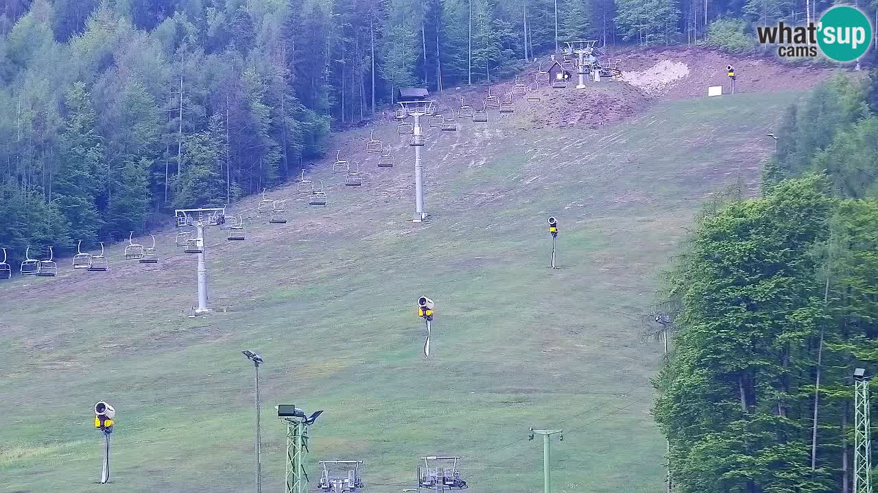 Webcam Kranjska Gora SKI resort | Bech, Kekec, Mojca ski