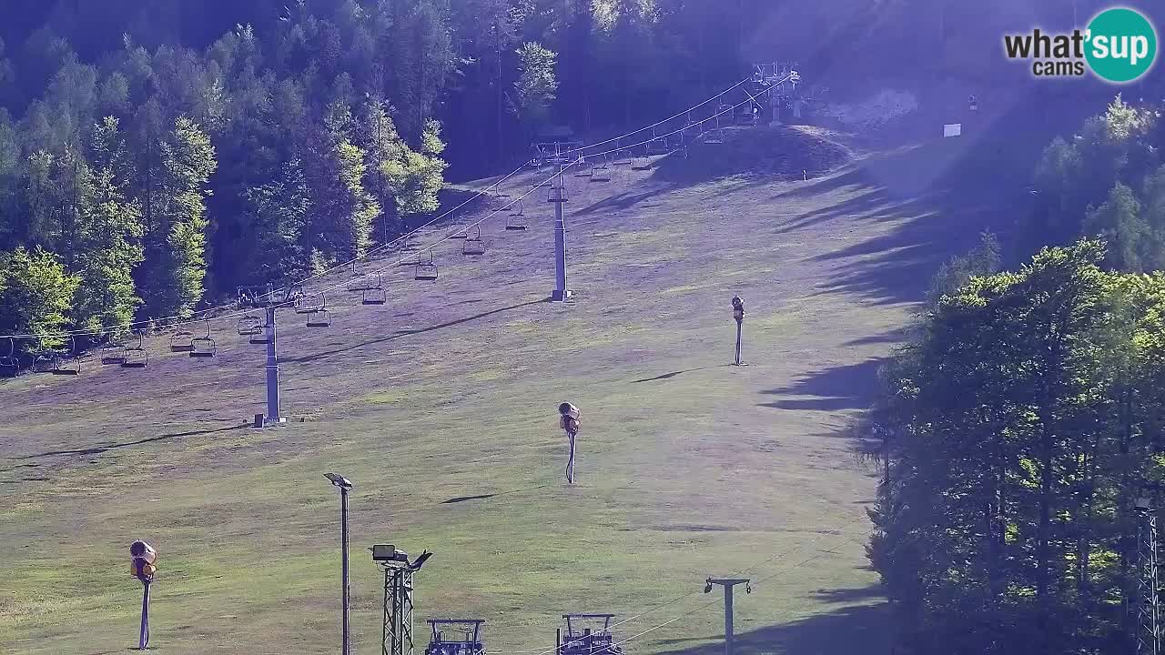 Web kamera Kranjska Gora Skijalište | Proge Mojca in Kekec