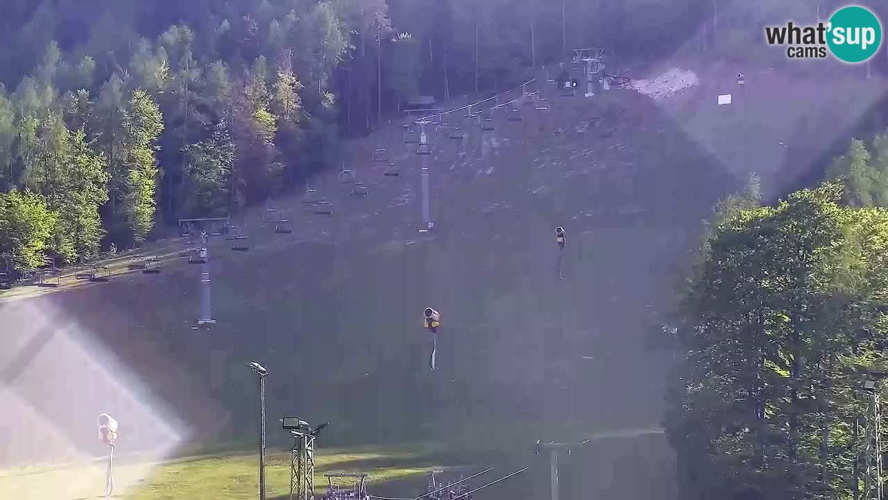 Webcam Kranjska Gora SKI resort | Bech, Kekec, Mojca ski