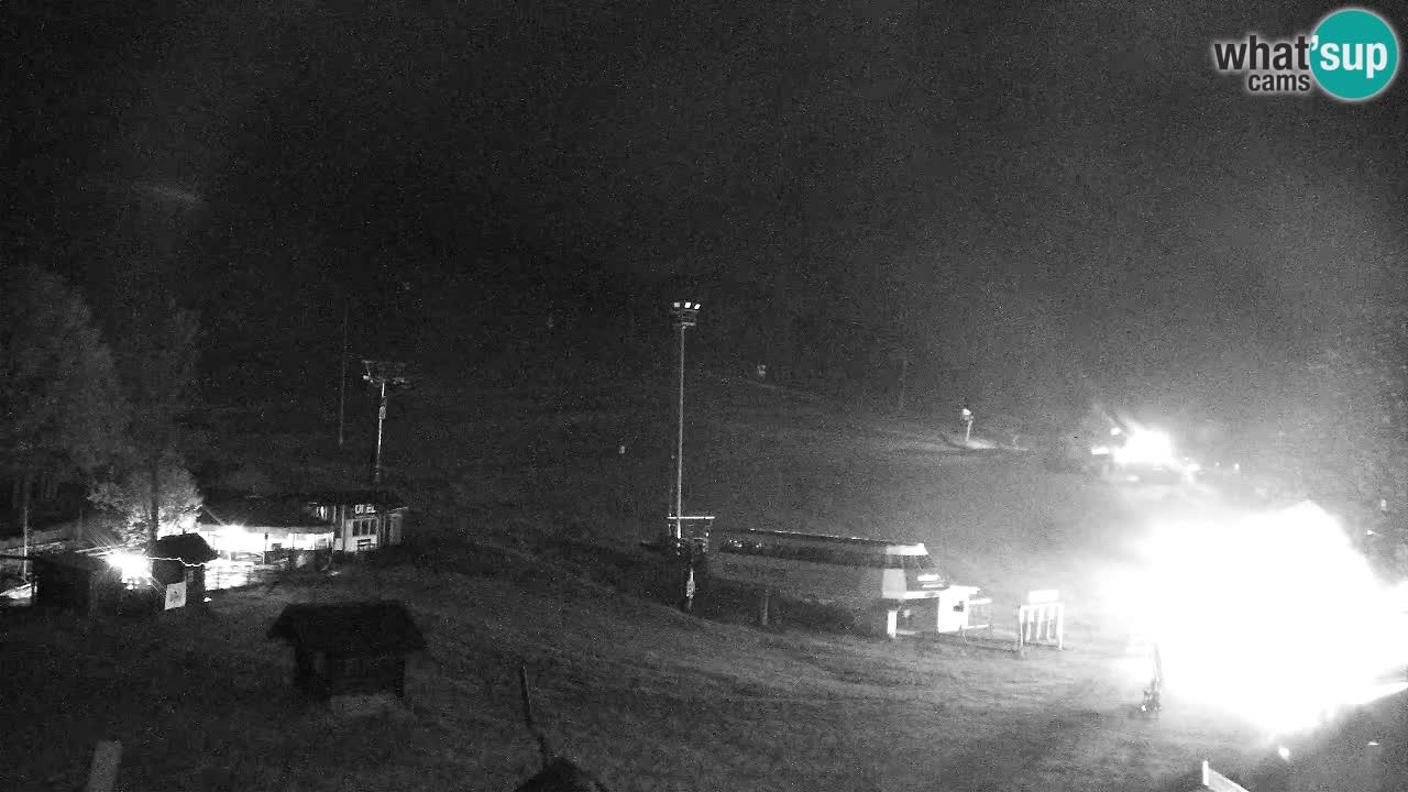 Webcam Kranjska Gora SKI – panoramica Piste centrali