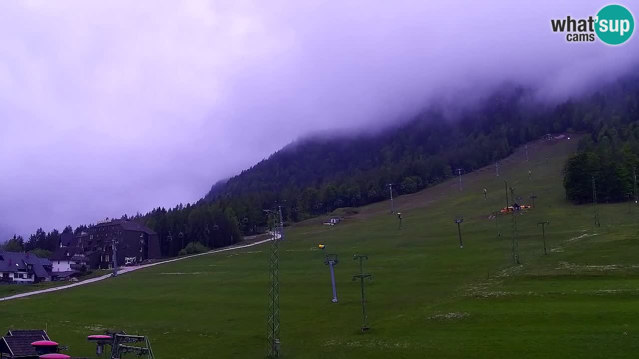 Webcam Station de ski Kranjska Gora – Slovénie