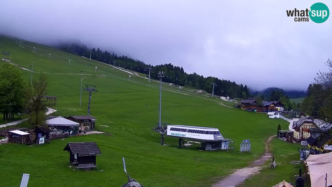 Webcam Kranjska Gora SKI – panoramica Piste centrali