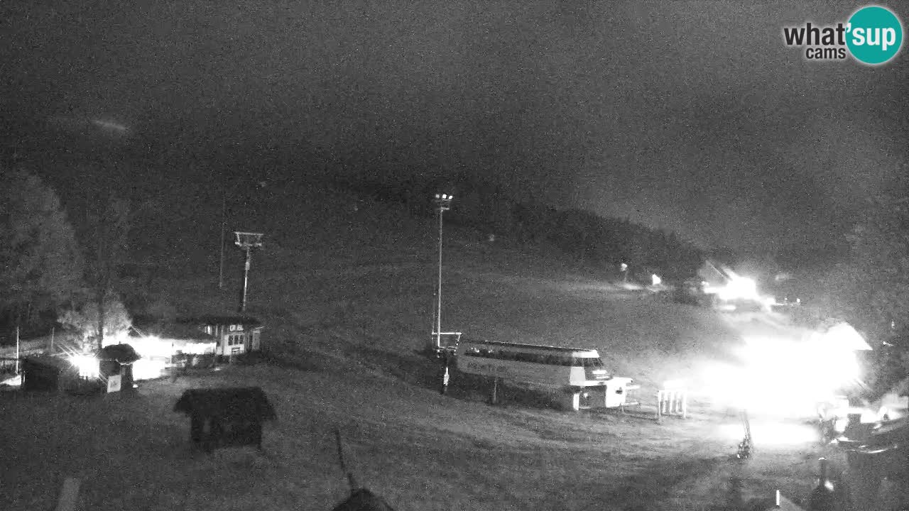Webcam Kranjska Gora SKI – panoramica Piste centrali