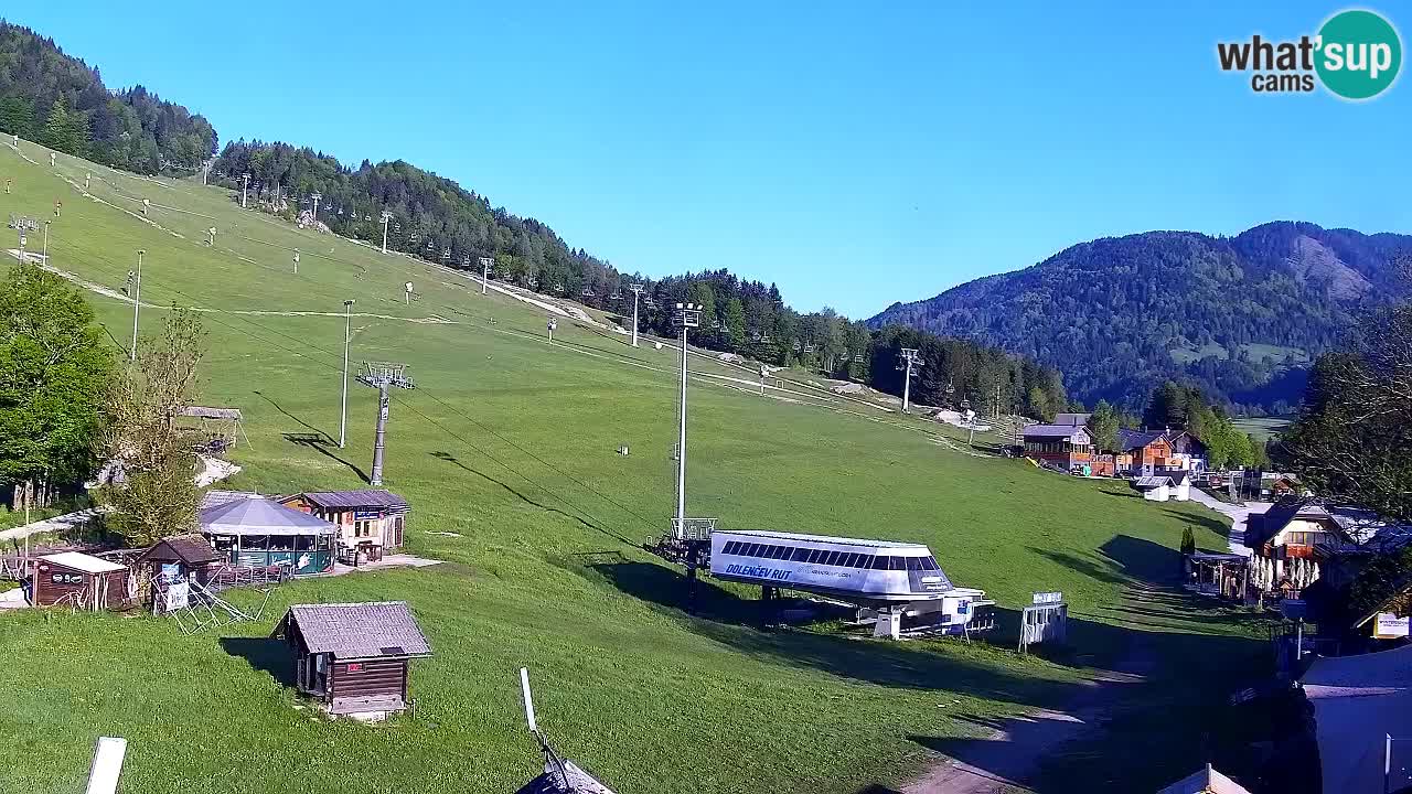 Webcam Kranjska Gora SKI – panoramica Piste centrali