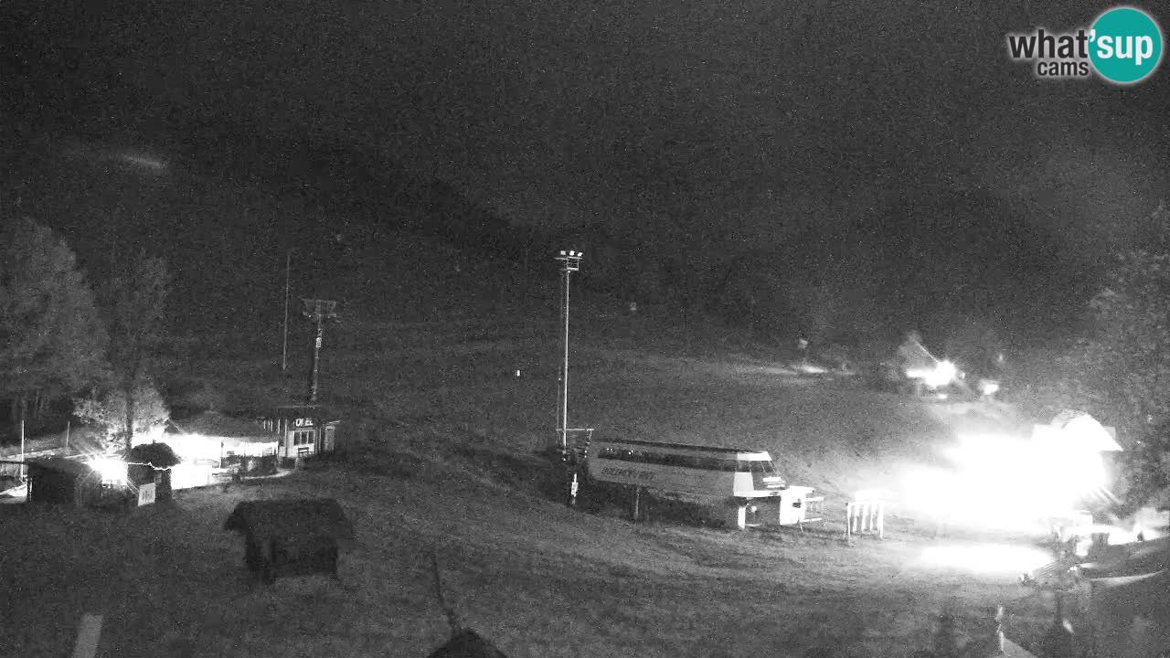 Webcam Kranjska Gora SKI – panoramica Piste centrali
