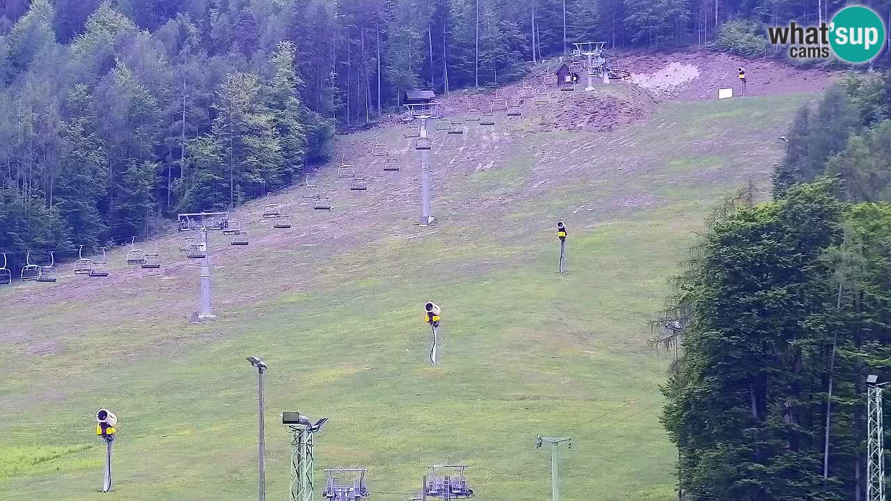 Web kamera Kranjska Gora Skijalište | Proge Mojca in Kekec