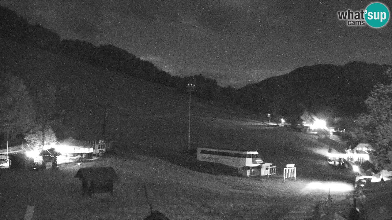Webcam Kranjska Gora SKI – panoramica Piste centrali