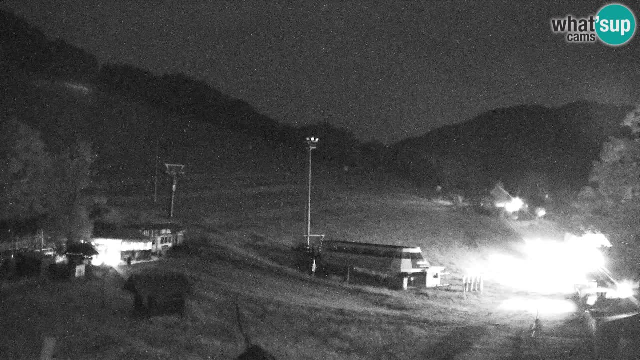 Webcam Kranjska Gora SKI – panoramica Piste centrali