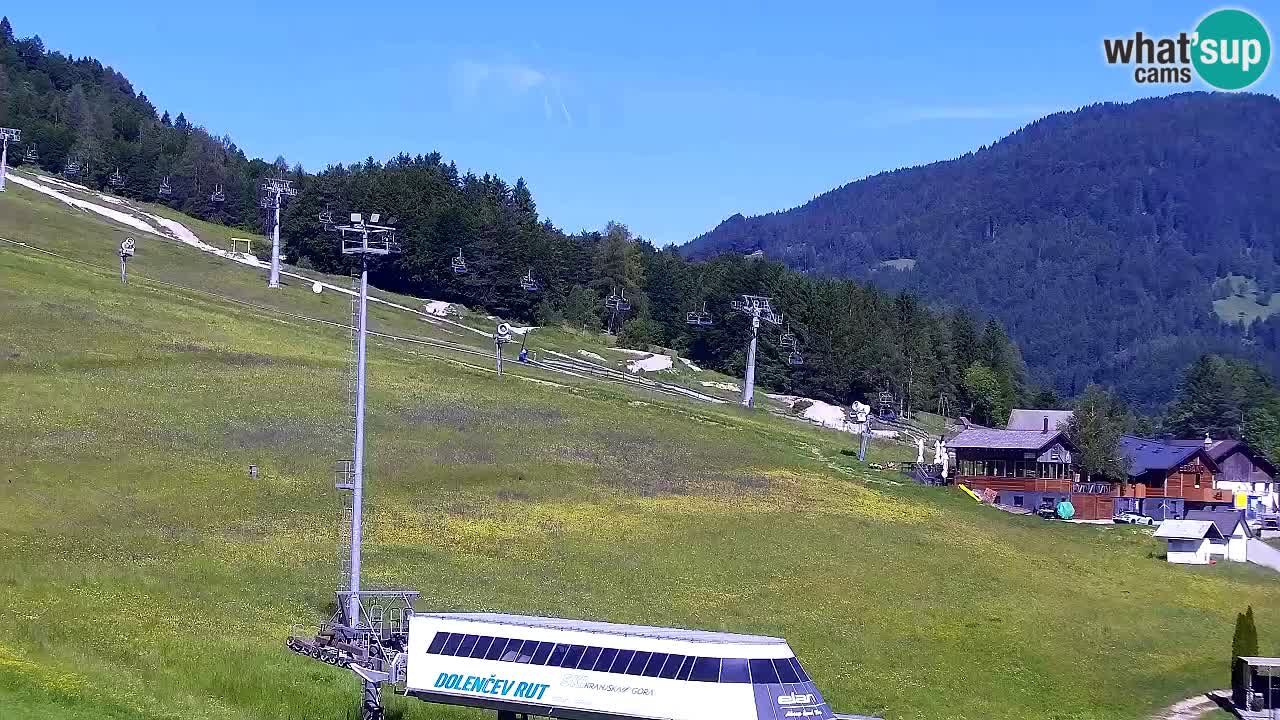 Web kamera Kranjska Gora Skijalište | Proge Mojca in Kekec