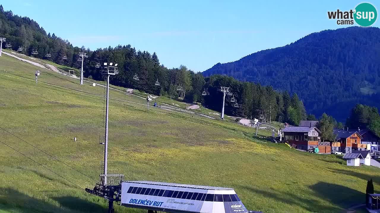 Webcam Kranjska Gora SKI resort | Bech, Kekec, Mojca ski