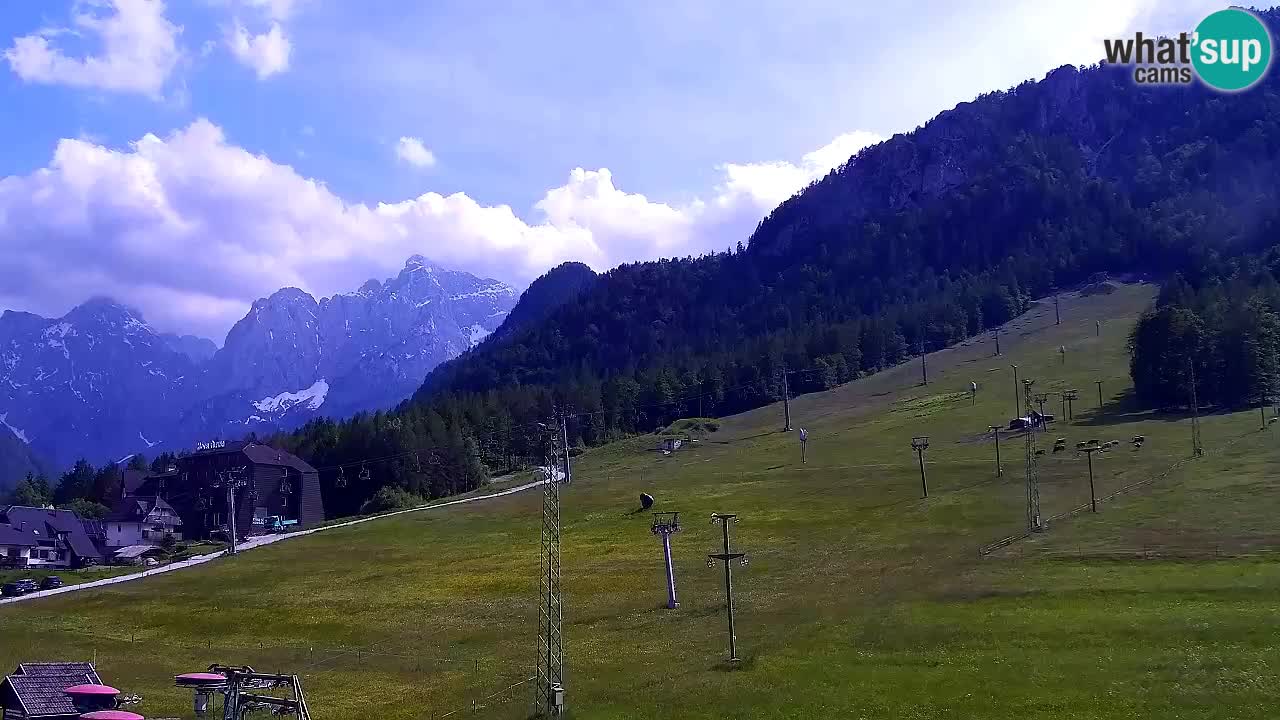 Webcam Kranjska Gora SKI resort | Bech, Kekec, Mojca ski