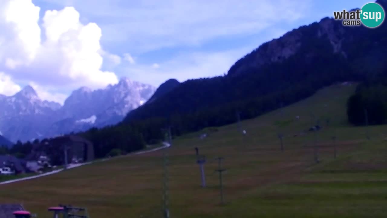 Webcam Kranjska Gora SKI resort | Bech, Kekec, Mojca ski