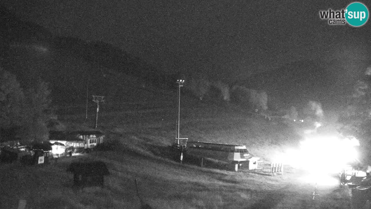 Webcam Kranjska Gora SKI – panoramica Piste centrali