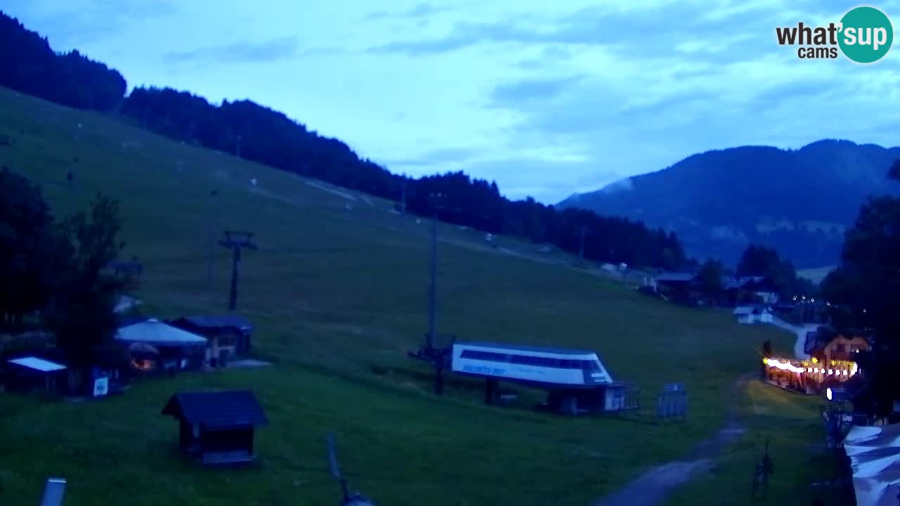 Webcam Kranjska Gora SKI – panoramica Piste centrali