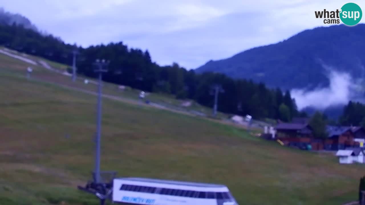 Webcam Kranjska Gora SKI – panoramica Piste centrali