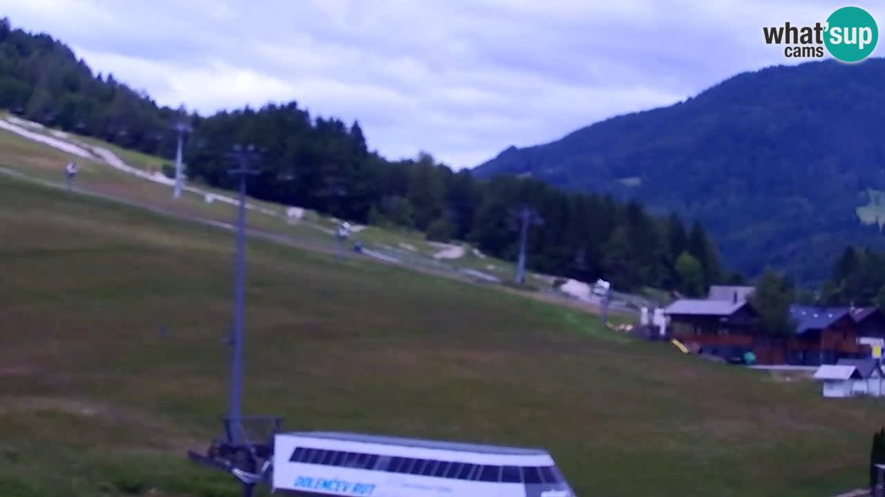 Webcam Kranjska Gora SKI – panoramica Piste centrali