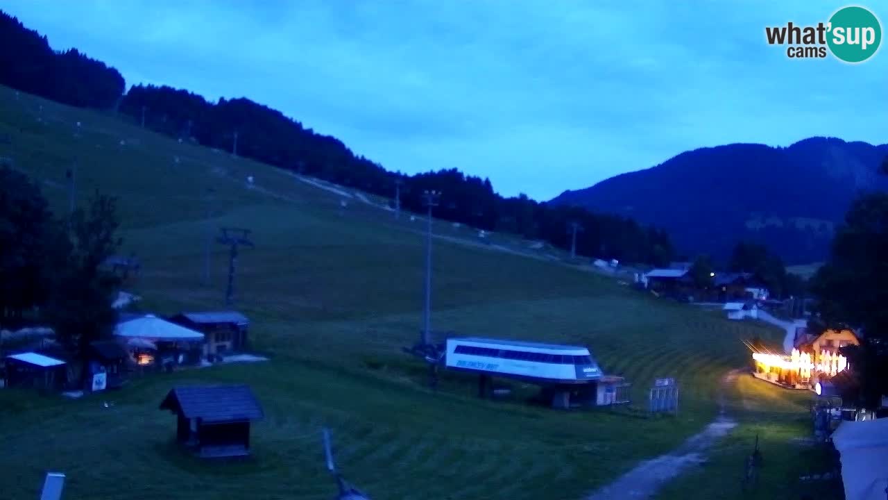 Web kamera Kranjska Gora Skijalište | Proge Mojca in Kekec