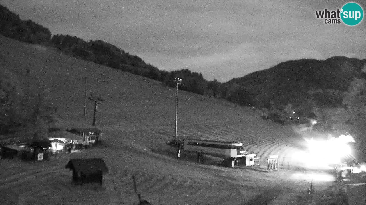 Webcam Kranjska Gora SKI – panoramica Piste centrali