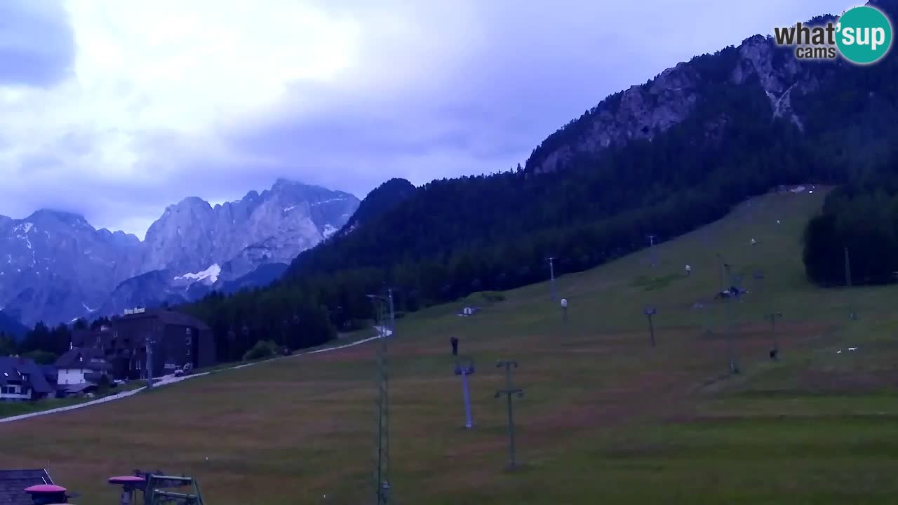 Web kamera Kranjska Gora Skijalište | Proge Mojca in Kekec