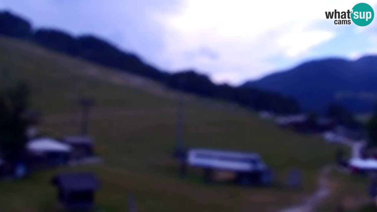 Webcam Kranjska Gora SKI – panoramica Piste centrali