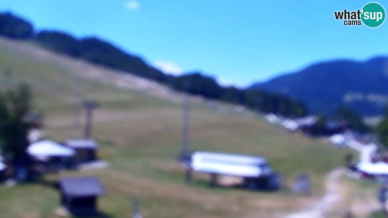 Webcam Kranjska Gora SKI – panoramica Piste centrali