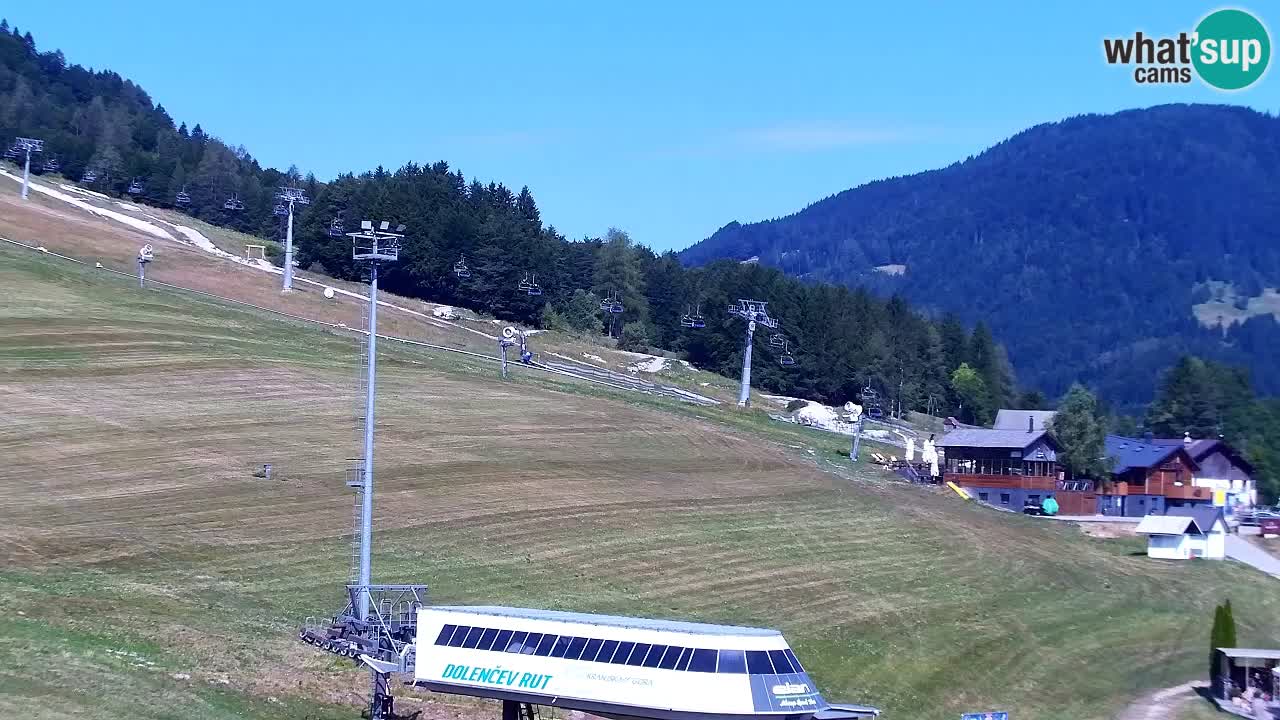 Webcam Kranjska Gora SKI – panoramica Piste centrali