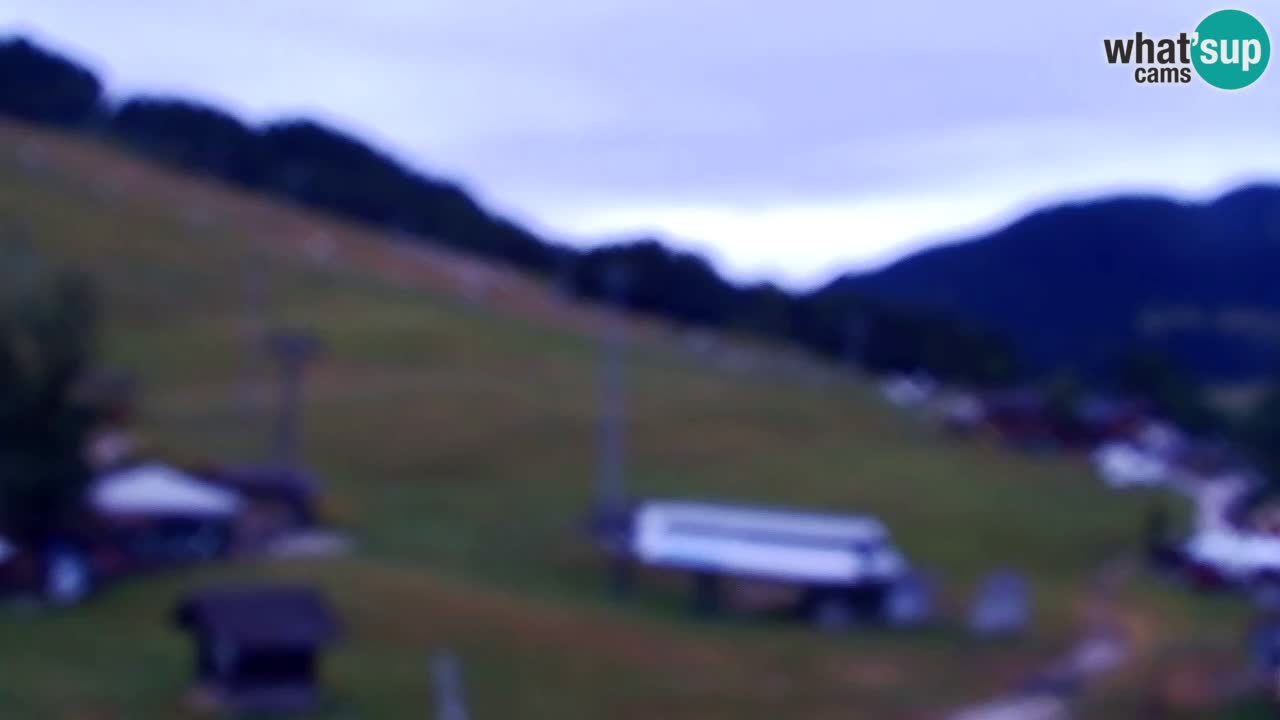 Webcam Kranjska Gora SKI – panoramica Piste centrali