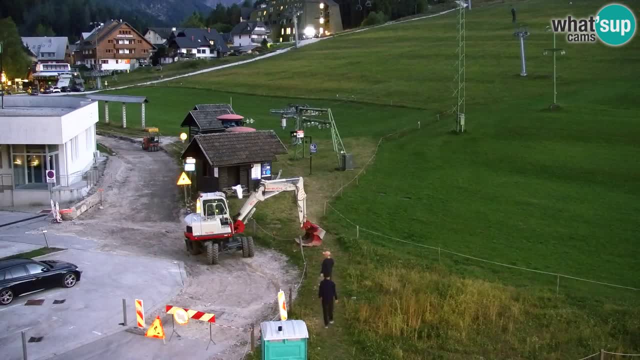 Web kamera Kranjska Gora Skijalište | Proge Mojca in Kekec