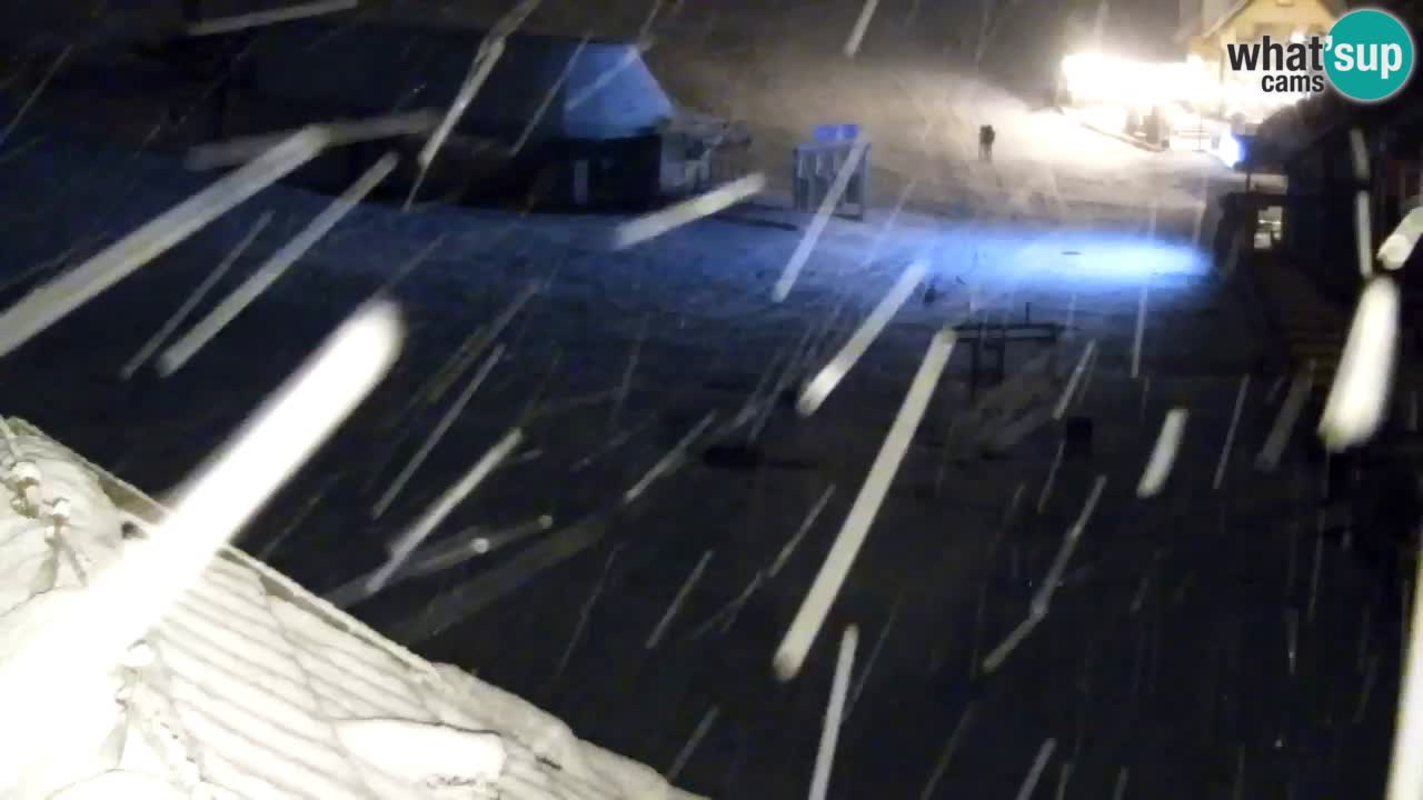 Webcam Kranjska Gora SKI – panoramica Piste centrali