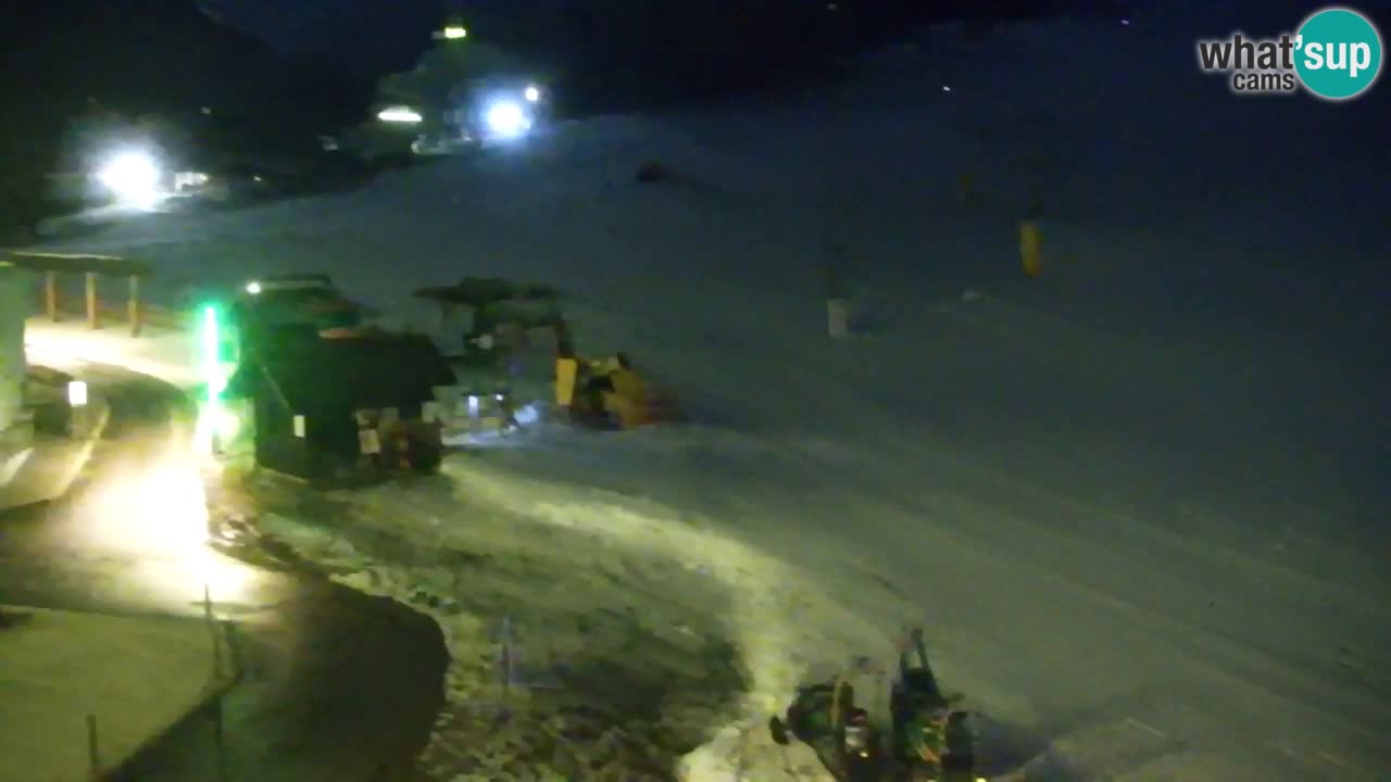 Webcam Kranjska Gora SKI – panoramica Piste centrali