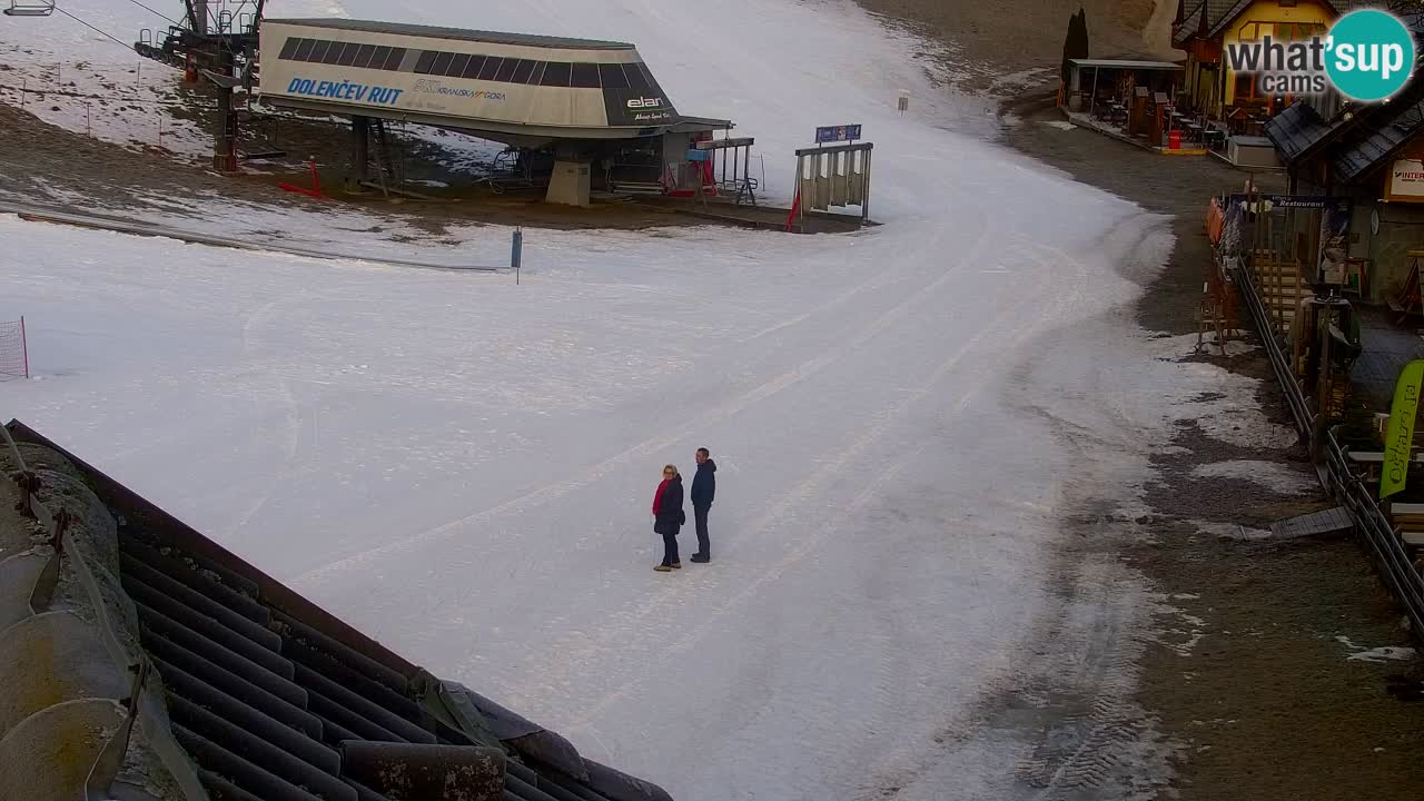 Webcam Kranjska Gora SKI – panoramica Piste centrali