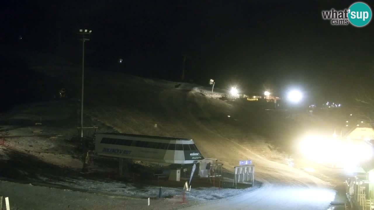 Webcam Kranjska Gora SKI resort | Bech, Kekec, Mojca ski