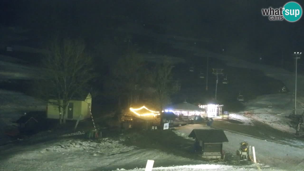 Webcam Kranjska Gora SKI resort | Bech, Kekec, Mojca ski