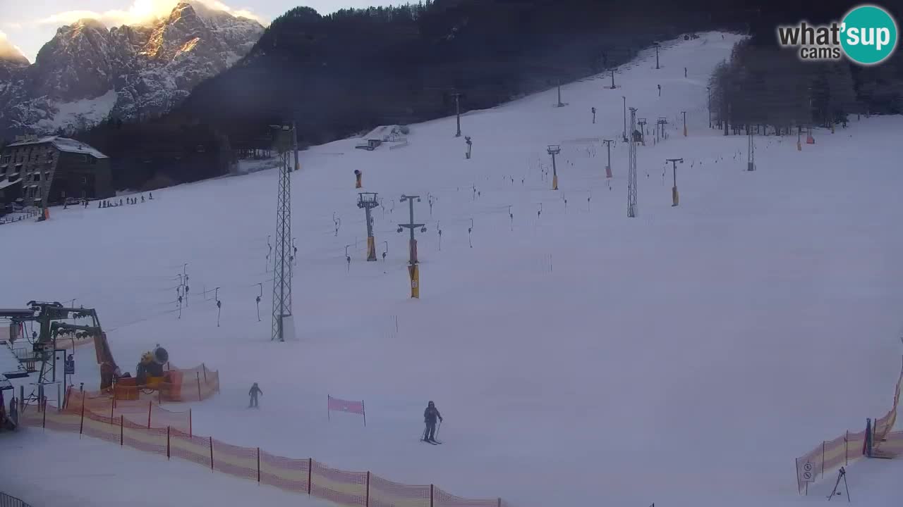 Webcam Kranjska Gora SKI resort | Bech, Kekec, Mojca ski