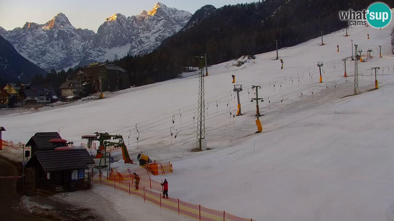 Webcam Kranjska Gora SKI resort | Bech, Kekec, Mojca ski